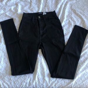 High waisted jeggings